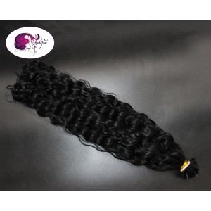 curly - black color:1 -  Keratin Bonds