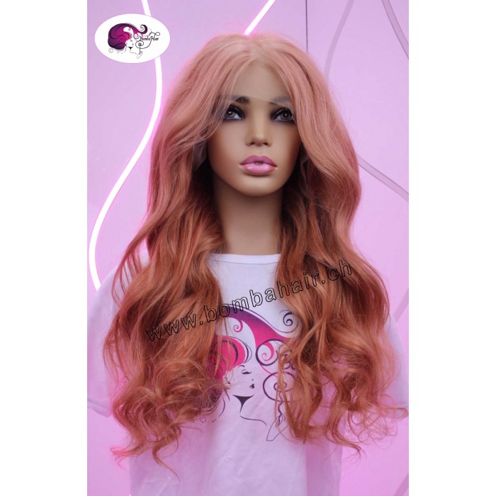 Perücke -  Frontal Wig - ginger pastell